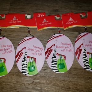 "I SAVE MONEY BECAUSE I NEVER MISS A SALE" ORNAMEN